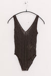 BASERANGE 25 Early Spring Crescent Bodysuit BAS-ONCR-LA-SP25-BLACK